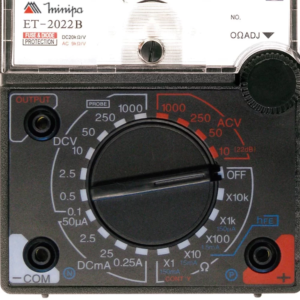Multímetro Analógico 20kOhm/V | Minipa ET-2022B
